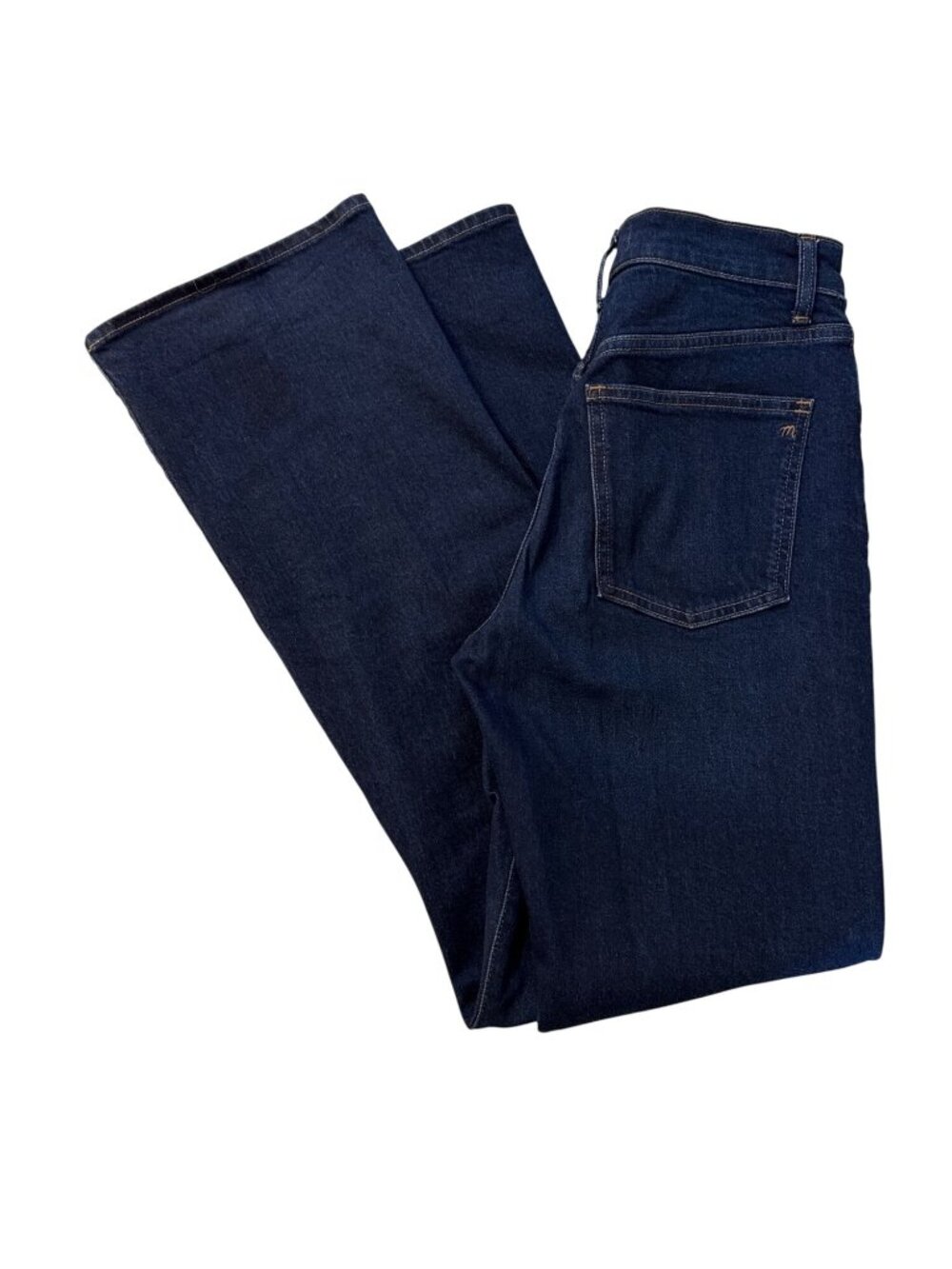 Madewell Womens Relaxed Bootcut Jeans~Size 26~Foundry Wash (Dark Blue) NWT L7 24 - Picture 5 of 11